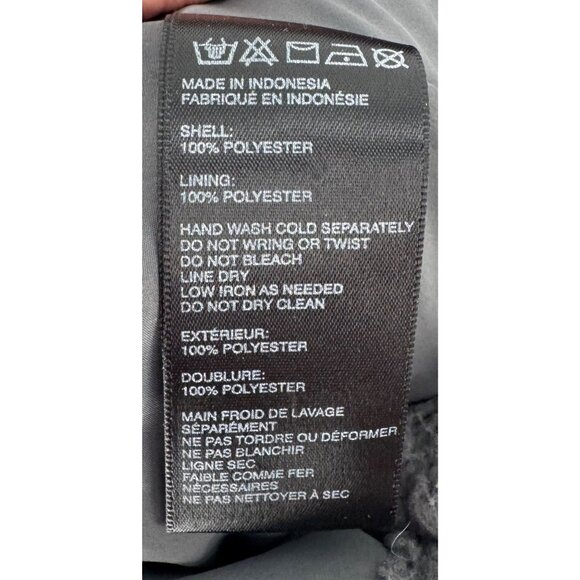 UO Willow Fuzzy Blue Drawstring Teddy Jacket - Picture 8 of 8